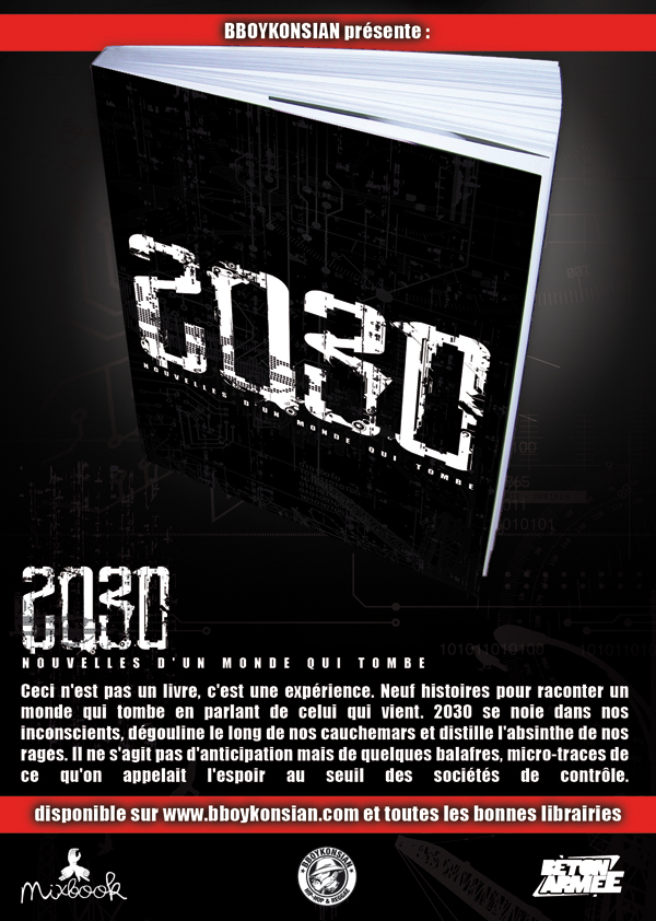Flyer '2030: Nouvelles d'un monde qui tombe' Flyer '2030: Nouvelles d'un monde qui tombe'