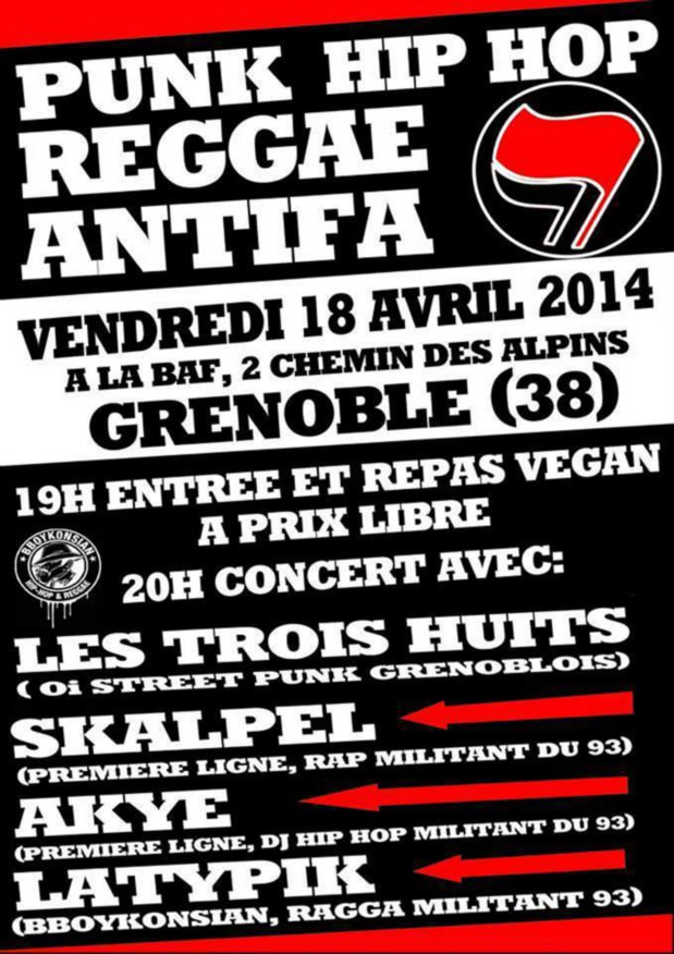 Flyers de concerts