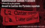 Manifestation de soutien à la Cantine des Pyrénées