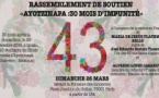 Rassemblement "De Paris à Ayotzinapa, NON aux crimes d'État !"