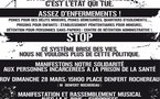 Manifestation et rassemblement musical contre les prisons