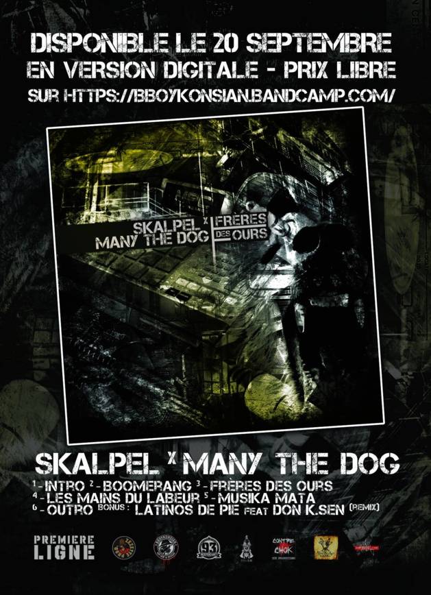 Maxi 'Frères des ours' de Skalpel x Many the Dog disponible le 20 septembre 2016