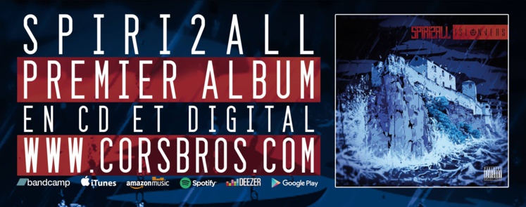 L'album "Islanders" de Spiri2all disponible en CD et Digital