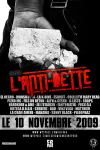 Compilation 'L'anti-dette' de Kifräo le 10 novembre 2009 Compilation 'L'anti-dette' de Kifräo le 10 novembre 2009