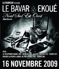 Le Bavar & Ekoué 'Nord sud est ouest 2ème Episode' disponible le 16 novembre 2009