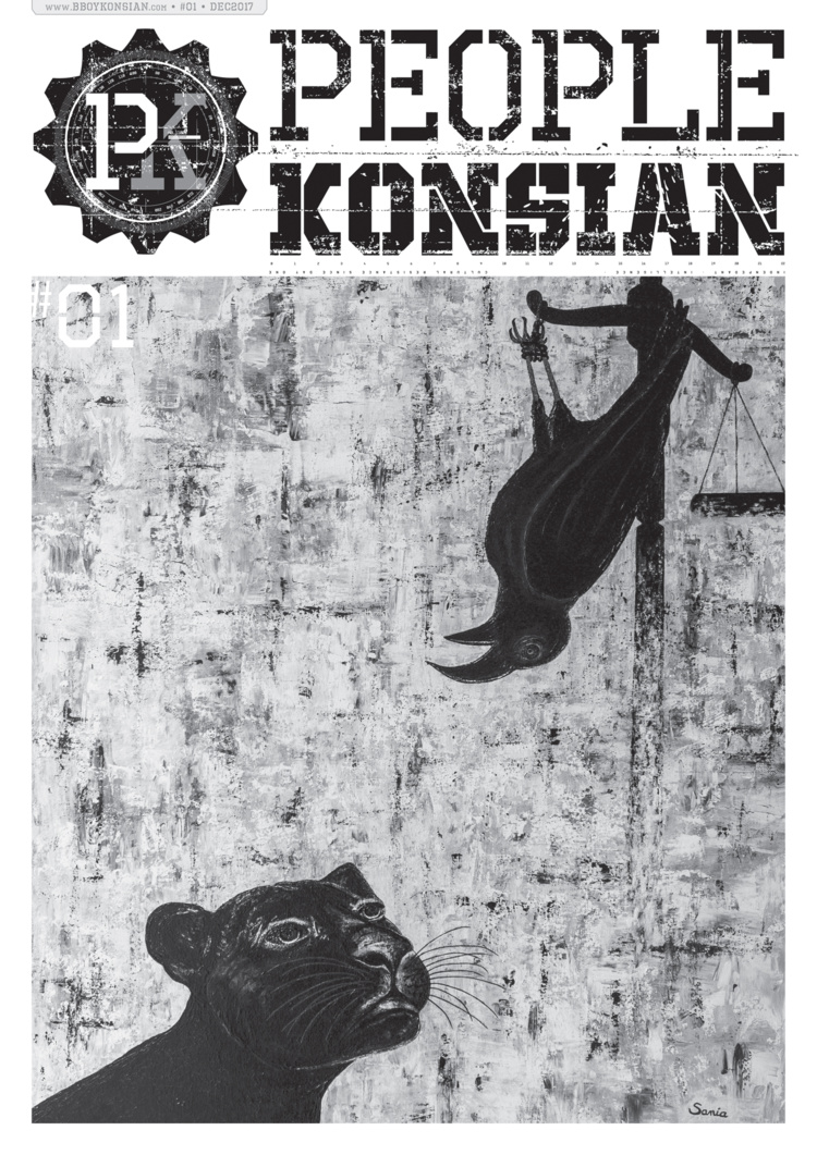 Sortie du fanzine "PeopleKonsian #01" en version papier le 20 janvier 2018