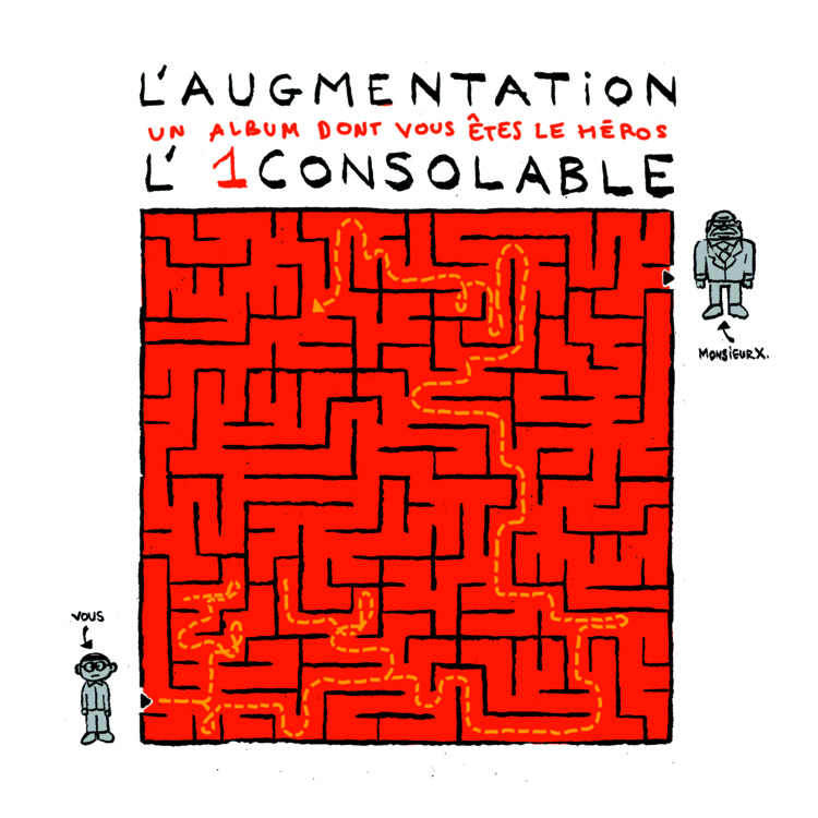 Nouvel album de L’1consolable "L’augmentation, un album dont vous êtes le héros"