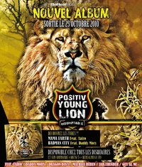Sortie de l'album 'Indomptable' du Positiv Young Lion
