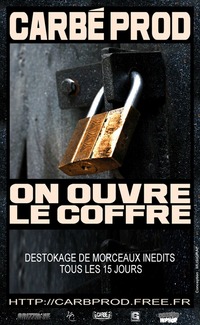 Nouveau projet de Carbé Prod: 'On ouvre le coffre' Nouveau projet de Carbé Prod: 'On ouvre le coffre'