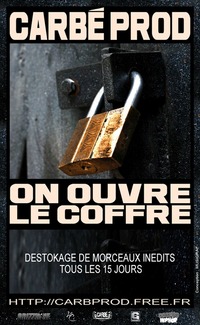 Nouveau projet de Carbé Prod: 'On ouvre le coffre'