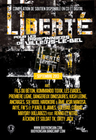 La compilation 'Liberté pour les prisonniers de Villiers-le-Bel' disponible en septembre 2013 La compilation 'Liberté pour les prisonniers de Villiers-le-Bel' disponible en septembre 2013