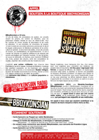 Appel - Soutien à la boutique BBoyKonsian