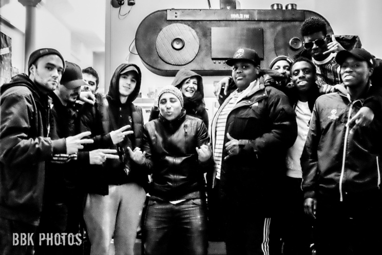 Emission 'Frontline' du 12 février 2016, invités : E.One (Première Ligne) & la Team Mad Words