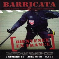 N°16 du fanzine de contre-culture, antifasciste et libertaire 'Barricata'