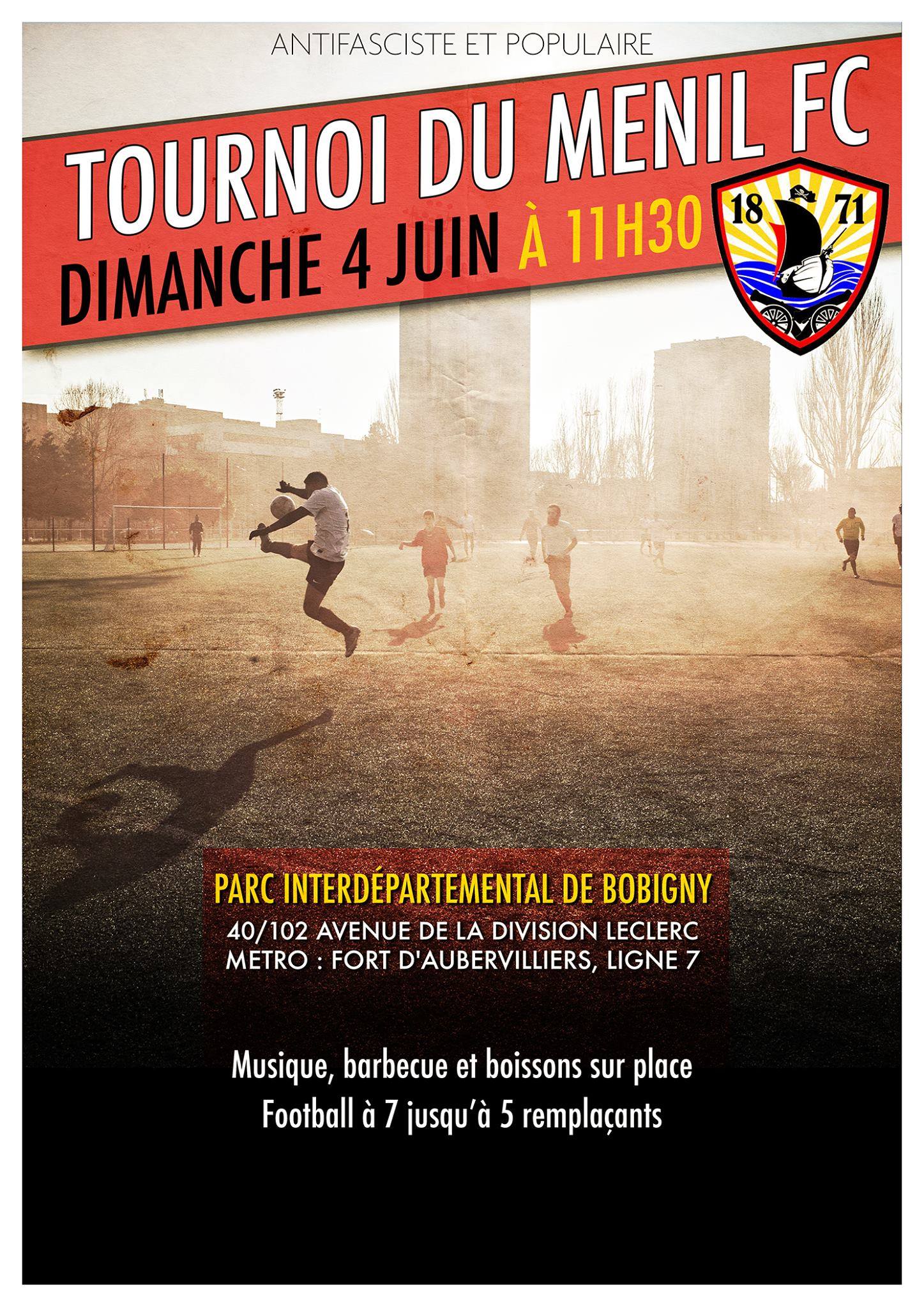 Week end de mobilisation les 3 et 4 juin 2017, 4 ans après la mort de Clément Méric