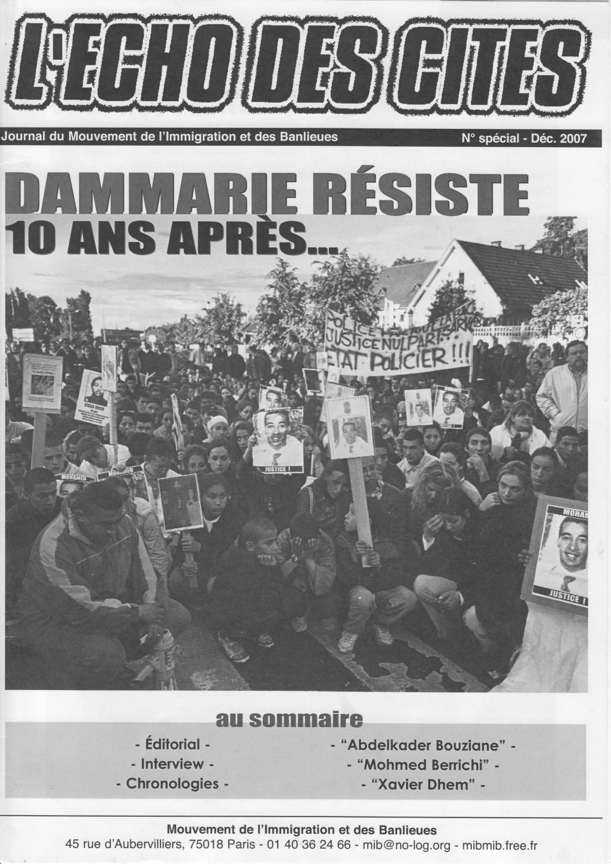 Emission "Frontline" du 08 décembre 2017 sur 20 ans de luttes à Dammarie-lès-Lys (Part. 1)