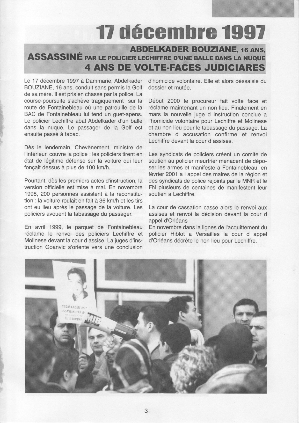 Emission "Frontline" du 22 décembre 2017 sur 20 ans de luttes à Dammarie-lès-Lys (Part. 2)