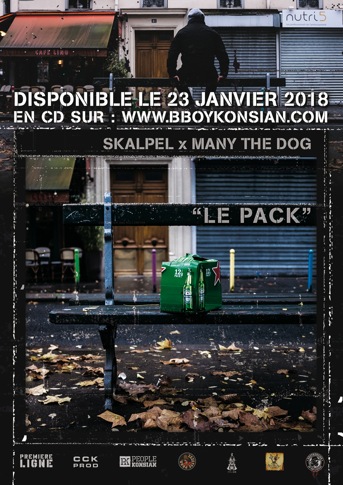 "Le pack" de Skalpel x Many the Dog disponible en CD & Digital