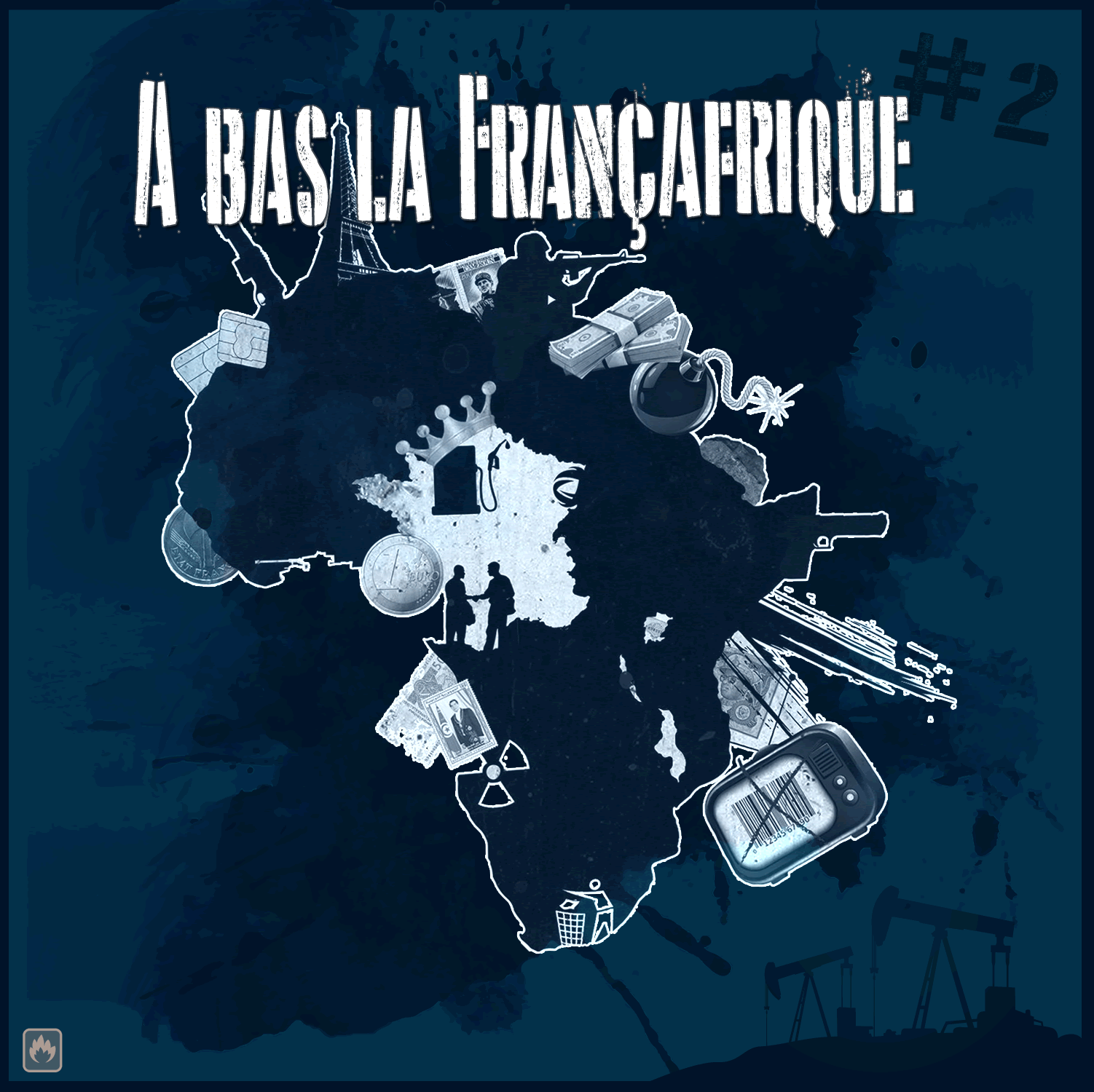 La compilation "À bas la Françafrique #2" disponible en libre téléchargement