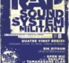 Soirée "Rap &amp; Sound System militant #8" le 15 février 2020 à Melle (79)