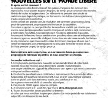 Appel pour un prochain Mix-book "Après, nouvelles sur le monde libéré" : Envoyez vos nouvelles avant le 31 août 2017
