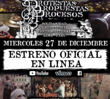 Protestas, propuestas y procesos : Solidaridad y resistencia contra cultural, Lima-Perú