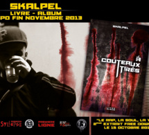 'Le rap, la soul, la vie...', 2ème extrait du livre-album de Skalpel 'A couteaux-tirés', en ligne le 15 octobre 2013