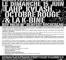 Manifestation musicale contre les prisons et tous les lieux d'enfermements