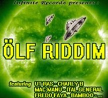 Nouvelle Net-tape réalisée par Infinite Recordz sur le 'Ölf Riddim'