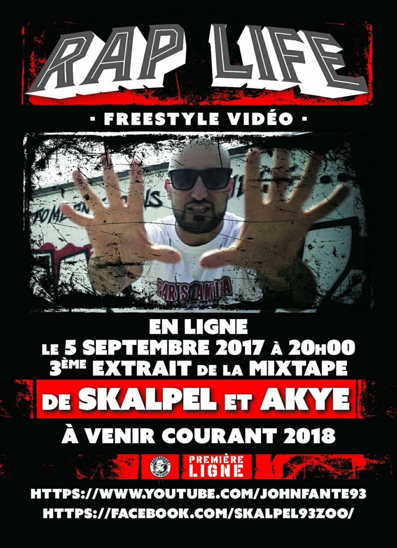 Freestyle vidéo de Skalpel "Revival" en ligne le 5 septembre 2017