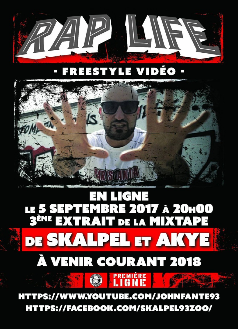 Freestyle vidéo de Skalpel "Revival" en ligne le 5 septembre 2017 Freestyle vidéo de Skalpel "Revival" en ligne le 5 septembre 2017