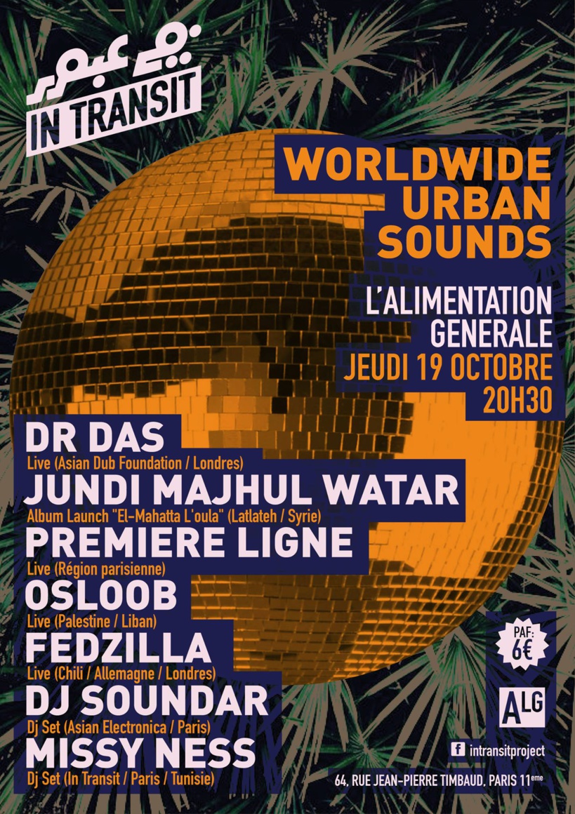 Concert à Paris le 19 octobre 2017
