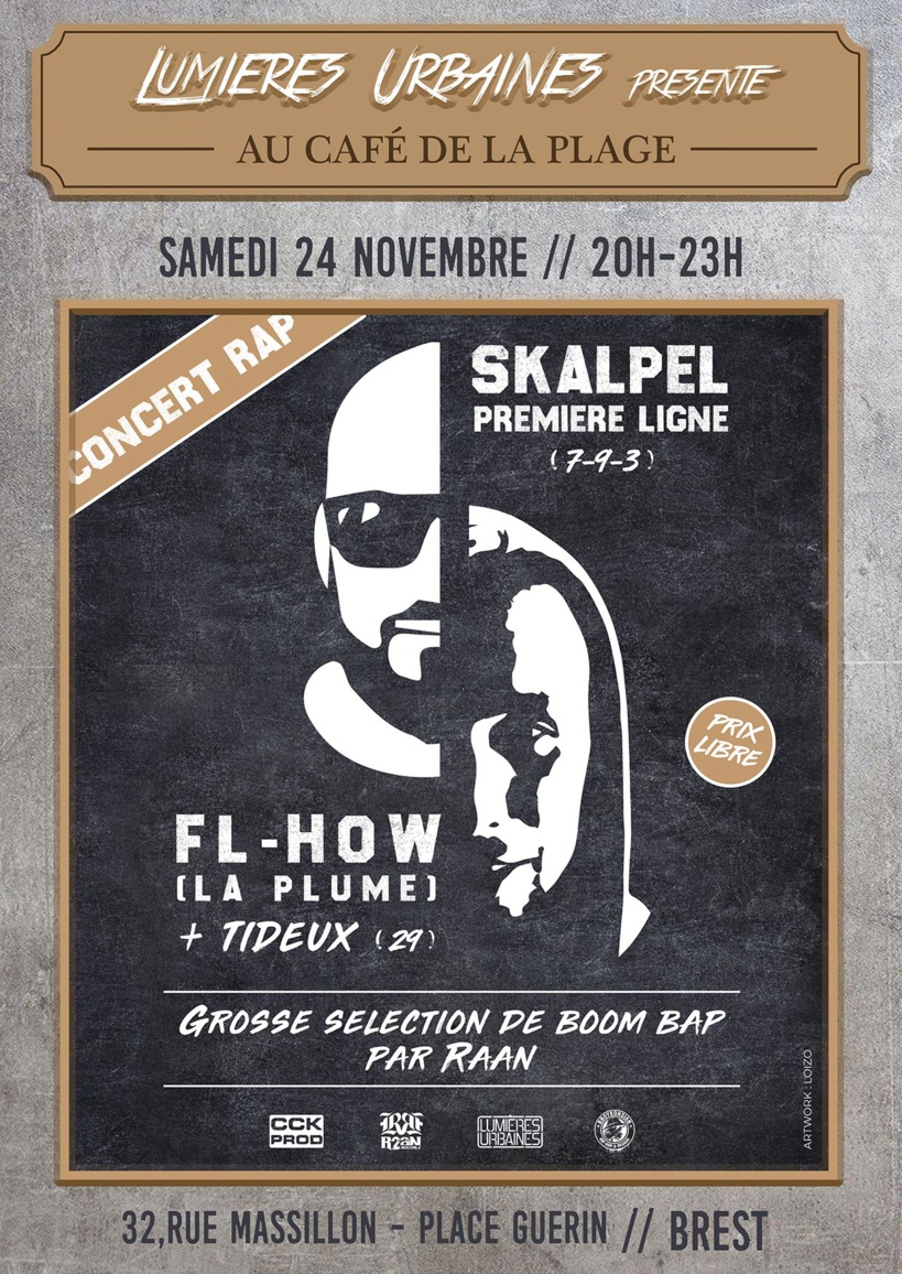 Concert à Brest le 24 novembre 2018