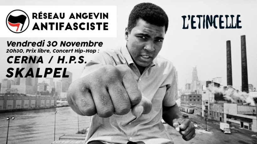 Concert à Angers le 30 novembre 2018