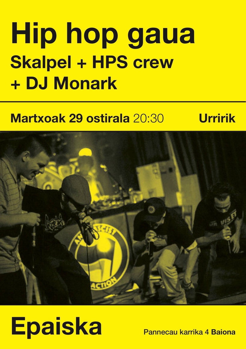 Concert à Bayonne le 29 mars 2019 Concert à Bayonne le 29 mars 2019