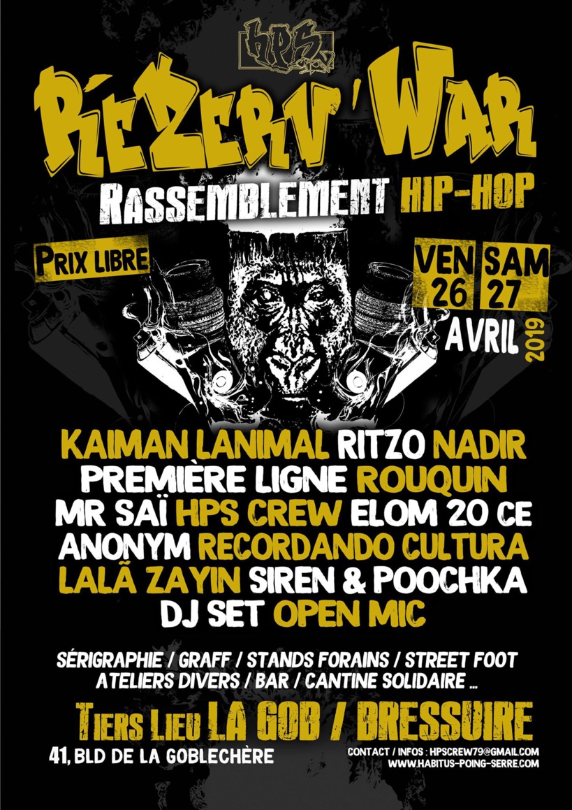 Concert à Bressuire le 27 avril 2019