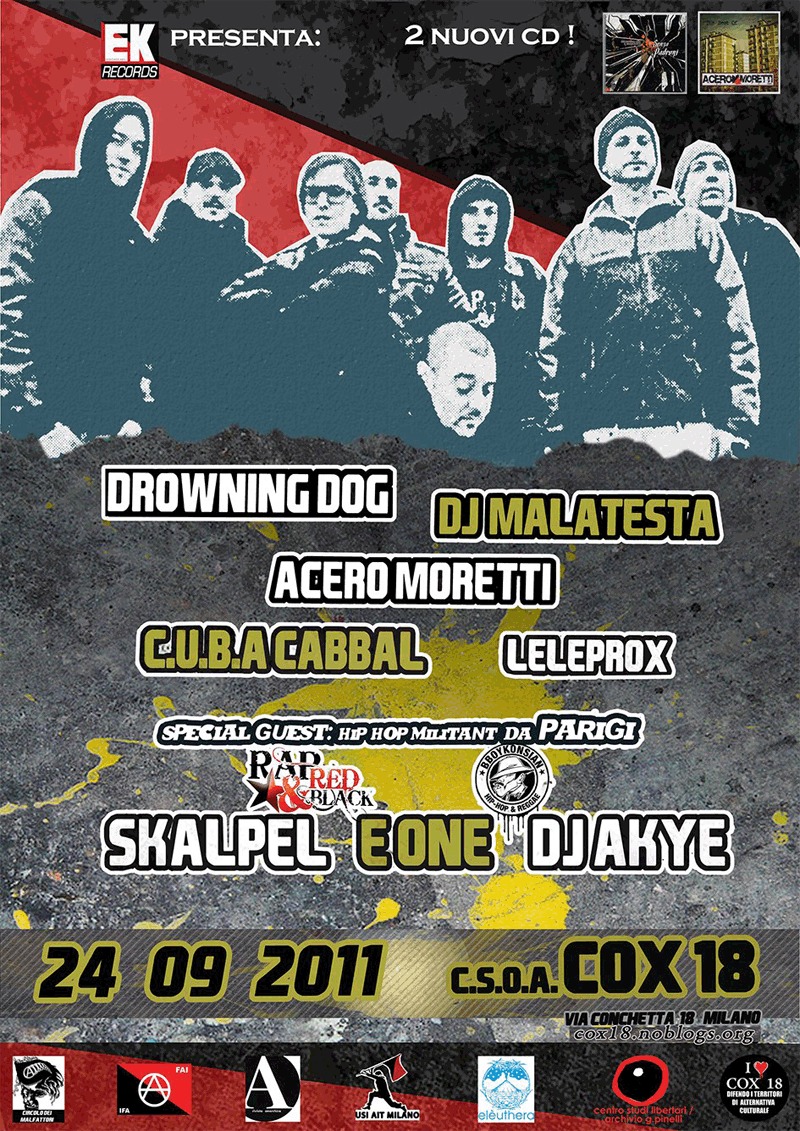 Concert à Milan (Italie) le 24 septembre 2011