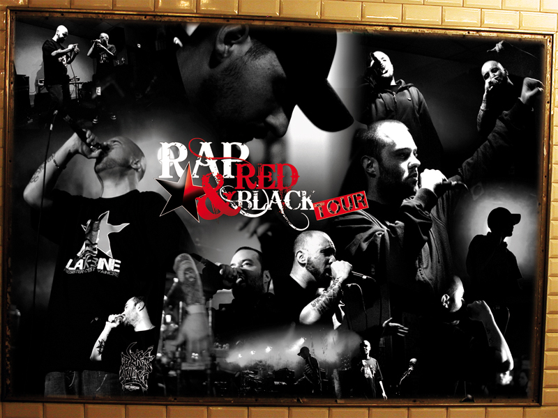 'Rap Red & Black Tour' (Mai 2010 - Juillet 2011)
