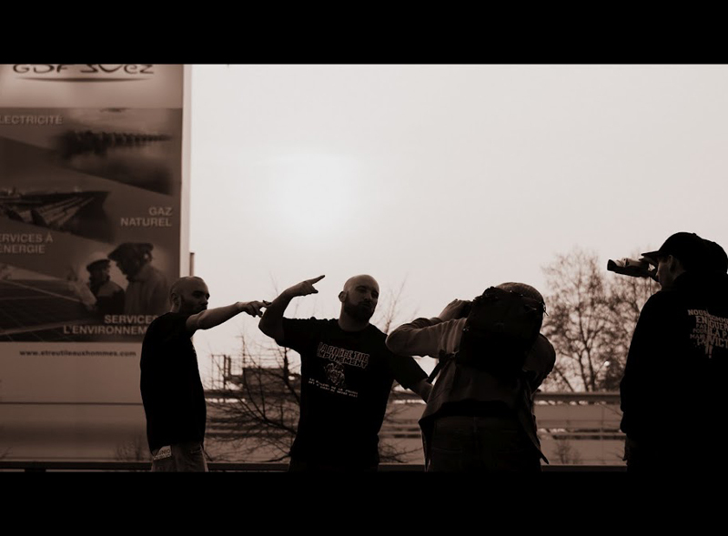 Photos du tournage du clip 'Tolérance zéro' (Suite)