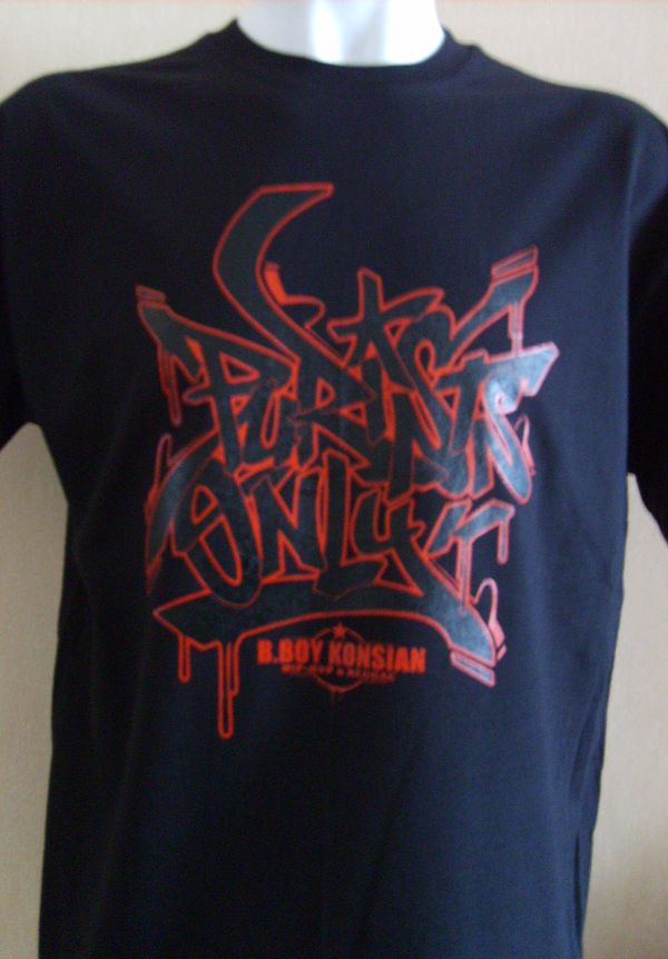 T-shirt 'Purists Only' Noir (Homme)