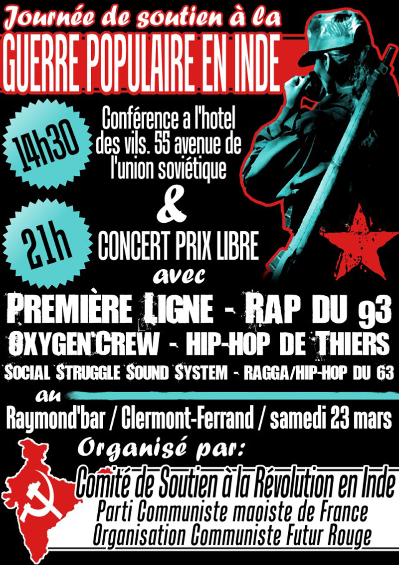 Concert à Clermont-Ferrand le 23 mars 2013