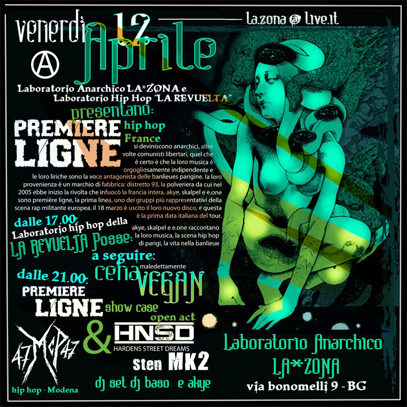 Concert à Bergame (Italie) le 12 avril 2013