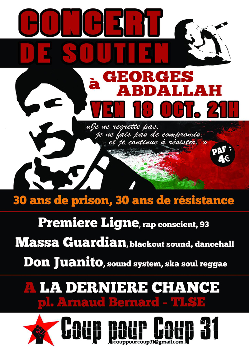 Concert à Toulouse le 18 octobre 2013