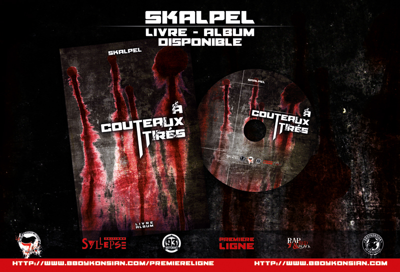 Sortie du livre-album 'A couteaux-tirés' de Skalpel