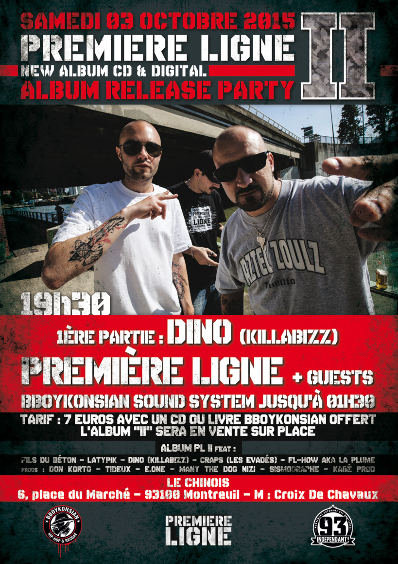 Concert à Montreuil le 03 octobre 2015