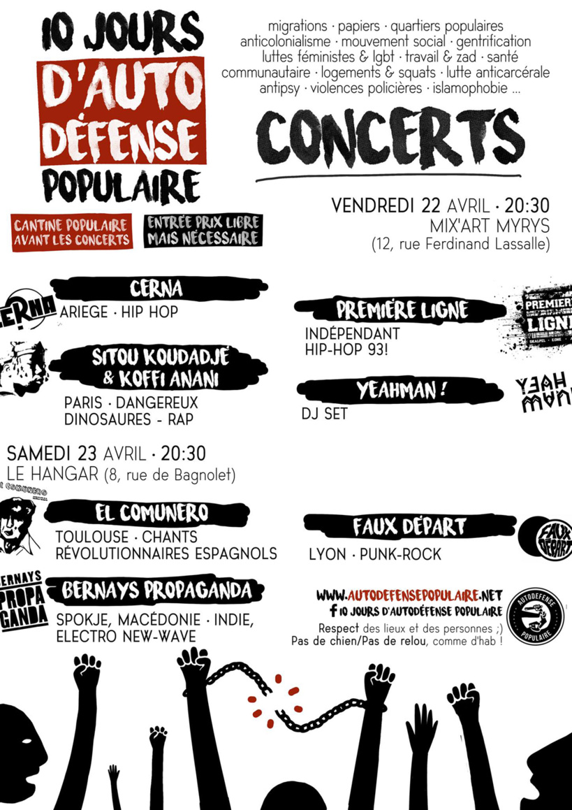 Concert à Toulouse le 22 avril 2016