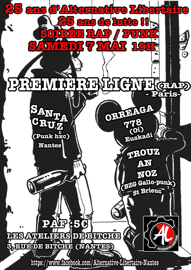 Concert à Nantes le 07 mai 2016