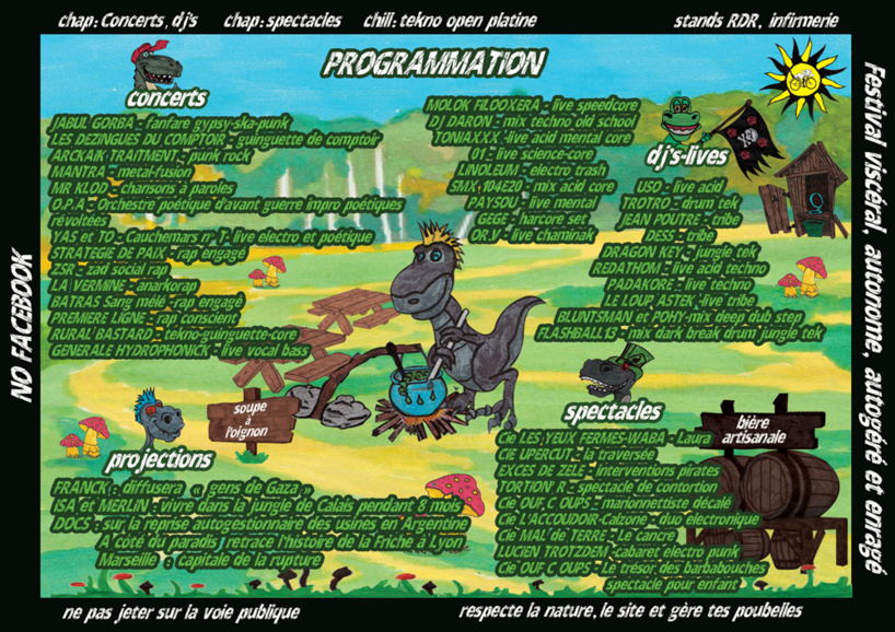 Concert au Cubitanus Festival près d'Alès le 27 août 2016 Concert au Cubitanus Festival près d'Alès le 27 août 2016