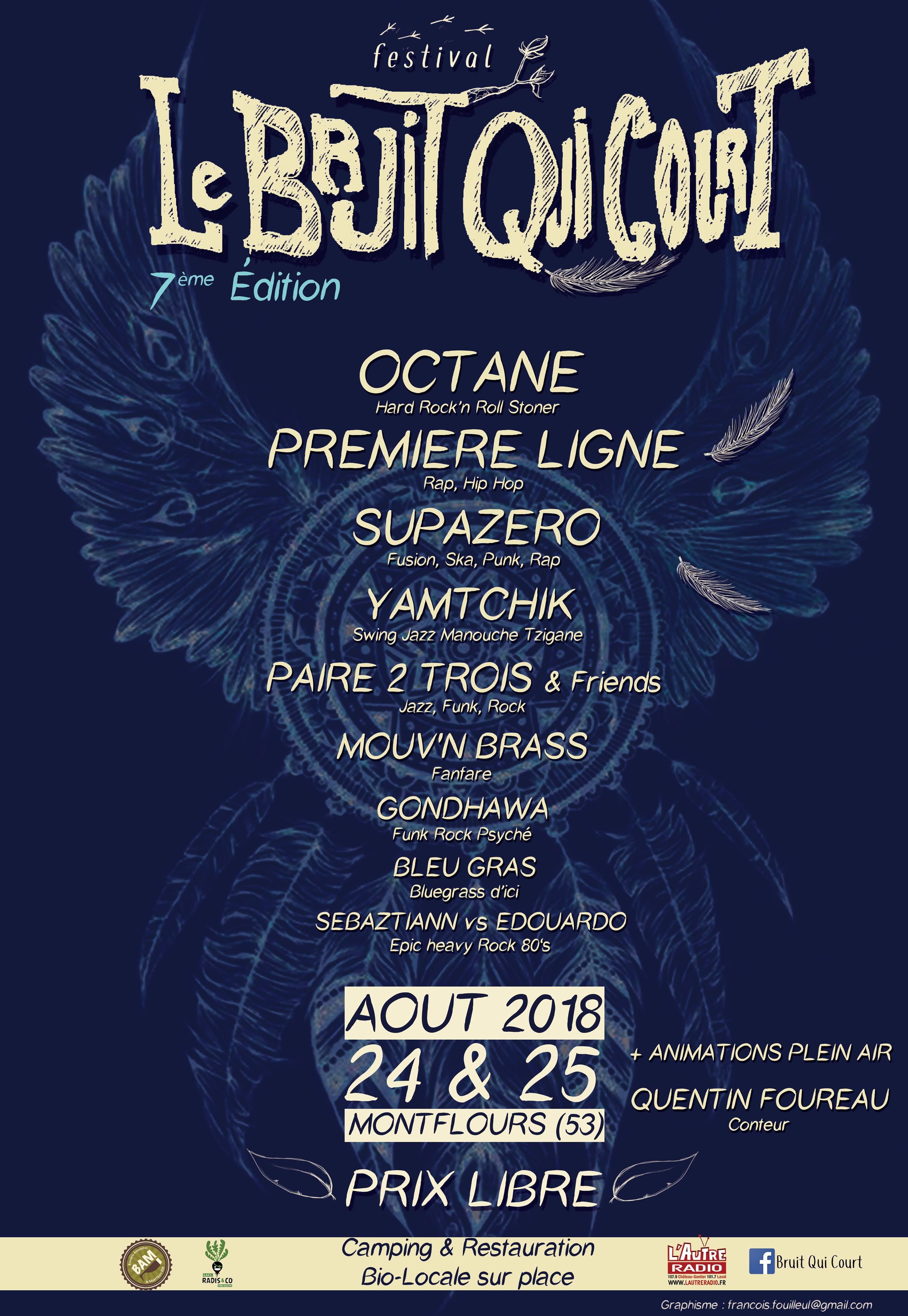 Concert à Montflours le 25 août 2018