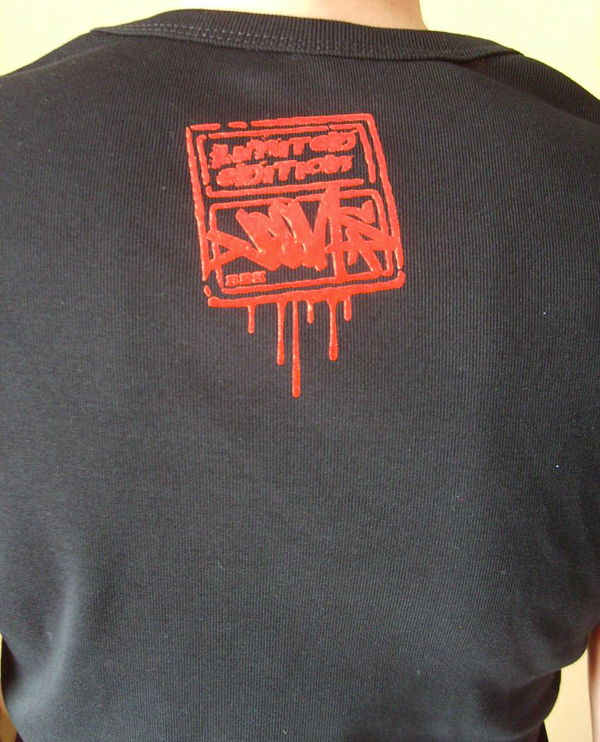 T-shirt 'Purists Only' Noir (Femme)